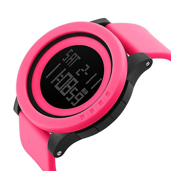 Skmei 1142 multifunktionell utomhus vattentät digital watch Red