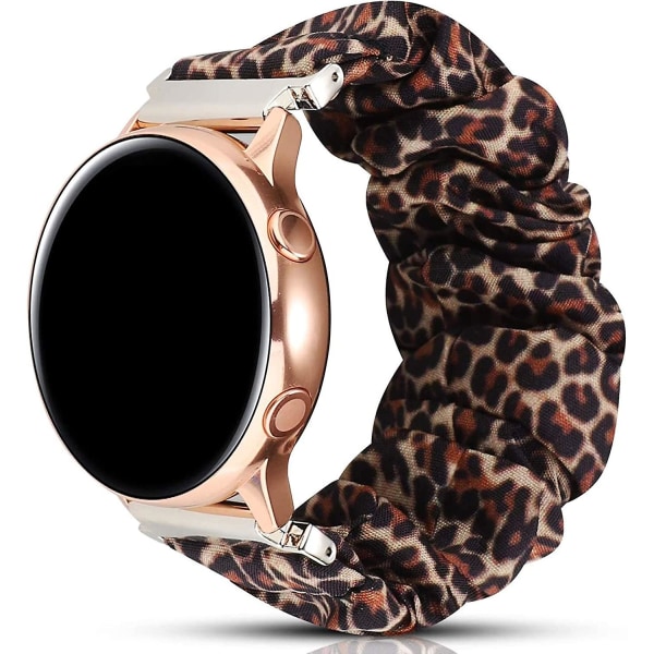 Passar för Samsung Galaxy Watch Active 2 40 mm/ 44 mm band Kvinnor Män, Feminin Elastiskt Stretch Tyg Byte Watch Armband Armband Armband Passform