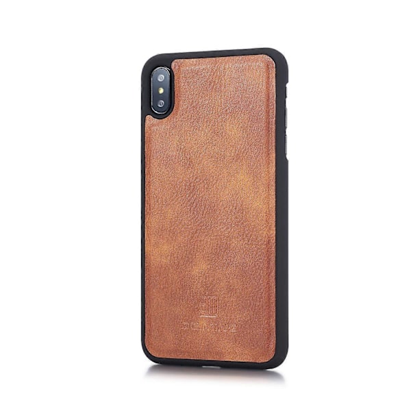 Suojakotelo iPhone XS Max 6.5 tuuman irrotettava 2-in-1 halkaistu nahkalompakkokuori + PC-takakotelo Multicolor Style D
