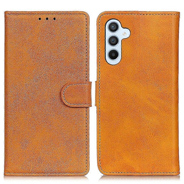 Til Samsung Galaxy A15 4G Etui Læder Wallet Stand Stødsikkert Telefoncover Multicolor Style C