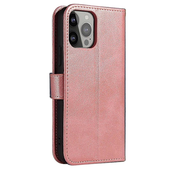 Kvalitets PU-läder + TPU Telefonfodral Plånboksdesign Telefonskal för iPhone 13 6.1 tum Multicolor Style D