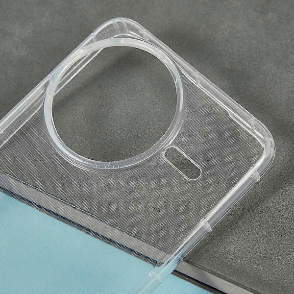 Skal för Xiaomi Redmi K80 Pro 5G/Poco F7 Ultra 5G Transparent TPU Telefon Baksida Skydd Airbag