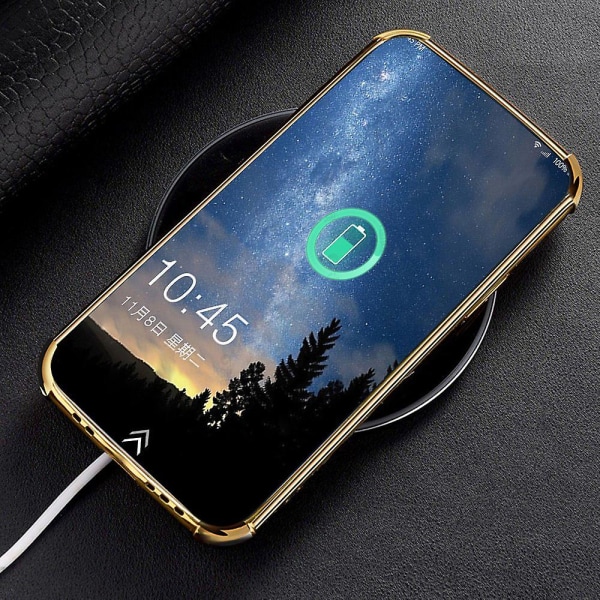 Samsung Galaxy A22 5g (EU-versio) krokotiilinnahkajäljitelmä PU-nahkapäällysteinen TPU-kotelo galvanoidulla sormuksella ja jalustalla Red