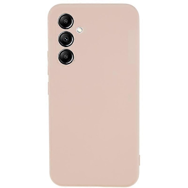 För Samsung Galaxy A14 5G/4G Gummibelagt TPU Skyddsfodral Fiberfoder Fallskydd Mobilskal Multicolor Style H