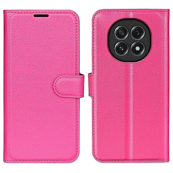 Til Oppo F29 5G Etui Litchi Tekstur Stødsikkert Læder Wallet Telefon Cover Multicolor Rose