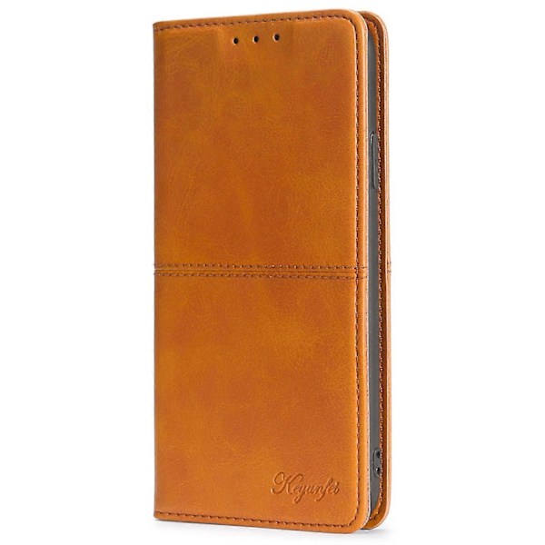 iPhone 15 Plus Magneettisuljettava Puhelinkotelo Lehmännahkakuvio Korttipaikat Nahkainen Jalustakotelo Multicolor Style C