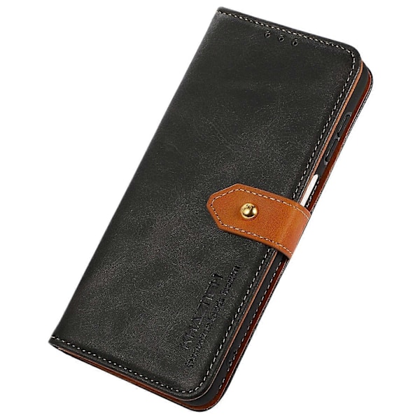 KHAZNEH Motorola Moto G84 5G -kotelo, nahkainen puhelinkotelo lompakolla ja jalustalla Multicolor Style A