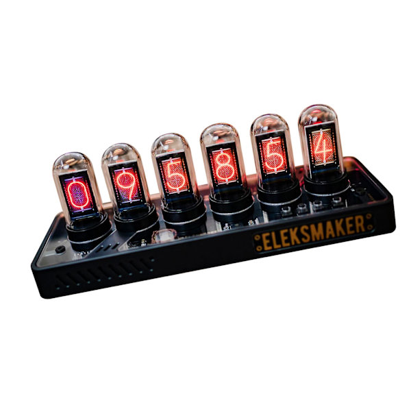 Ips Pro Rgb digital klocka Nixie Electronic Rgb Light Retro Glow Tube 6 siffror