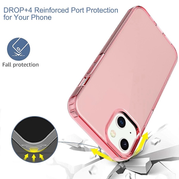 iPhone 13 6.1 tuuman GW18 Ohut TPU-kotelo Iskunkestävä Suojapuhelinkuori Multicolor Style B