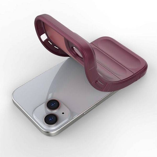 Mjukt TPU-mobilskal för iPhone 15, Stöttåligt och robust baksideskydd Multicolor Style E