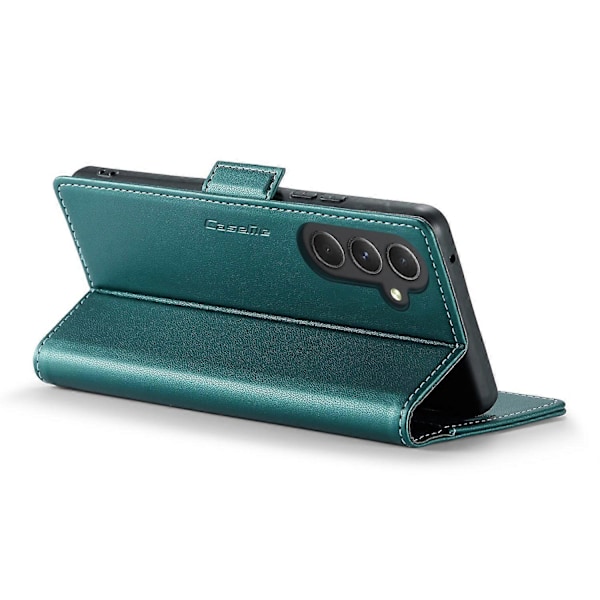 CASEME 023-serien Läderfodral för Samsung Galaxy A54 5G med RFID-blockering, Ställ och Plånboksfunktion Multicolor Style C