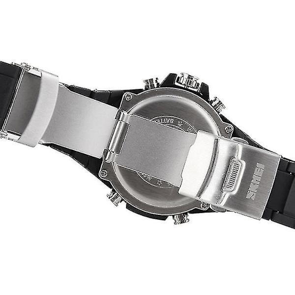 Skmei 1016 Noctilucent Double Digital Watch Gold
