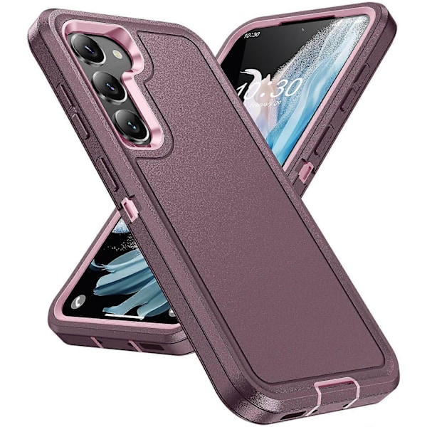 For Samsung Galaxy S23 Hybrid PC+TPU Telefondeksel Sklisikkert Støtsikkert Bakdeksel Multicolor Style J