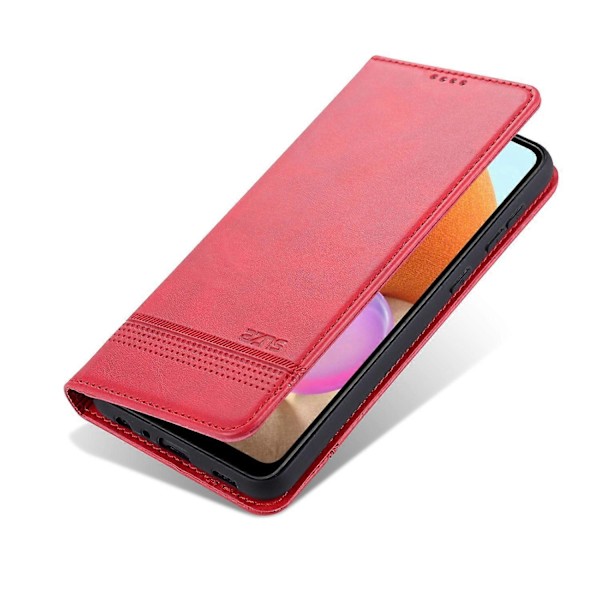 AZNS Stand Wallet Auto-absorberende Magnetisk Læder Etui til Samsung Galaxy A32 4G Multicolor Style C