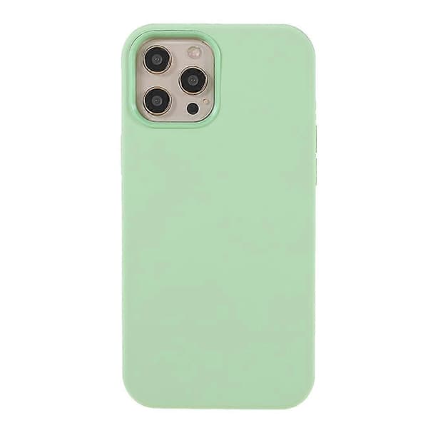 Blød Solid Silikone Beskyttelsescover til Hele Telefonen til iPhone 12 Pro Max 6.7 tommer Multicolor Style F