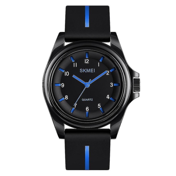 Skmei 1578 3d Scale Dial Men Quartz Watch Blue