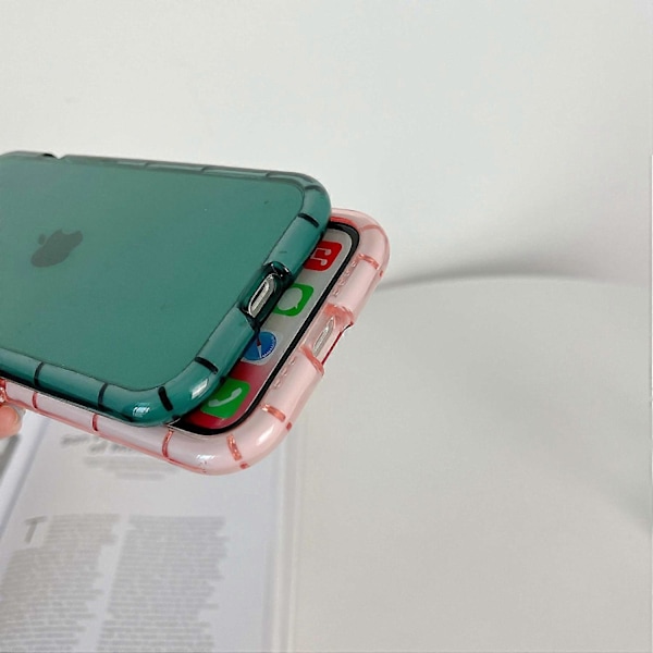 iPhone 14 pehmeä TPU-kuori, valoisa, pimeässä hohtava, naarmuuntumaton puhelinkotelo Multicolor Style G