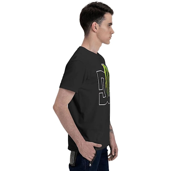 Ken Block Skull Herr Kortärmad T-shirt Klassisk bomull Performance Tees Black M