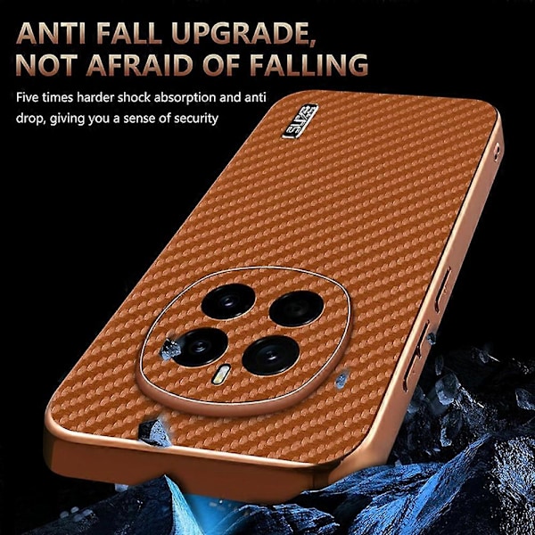 AZNS For Honor Magic7 5G -kotelo, galvanointi, hiilikuitukuvio, PU+TPU-puhelinkotelo Multicolor Style C