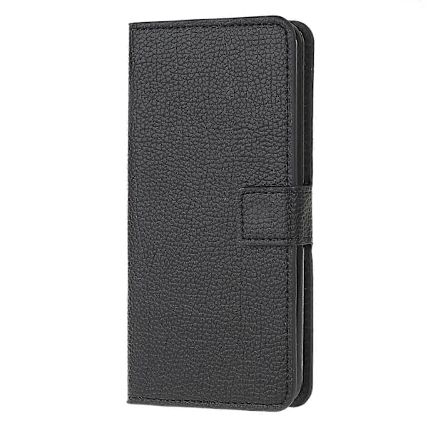 Litchi Tekstur Tegnebog Stand Læder Cover til Samsung Galaxy Xcover 5