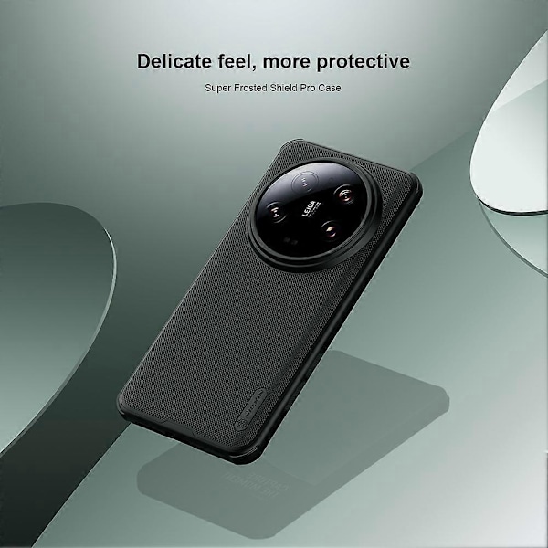 NILLKIN Super Frosted Shield Pro för Xiaomi 14 Ultra Fodral PC+TPU Anti-Drop Telefonskal