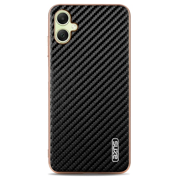 AZNS Skal för Samsung Galaxy A06 Elektropläterad Kolfibertextur PU+TPU Telefonskal Multicolor Style A