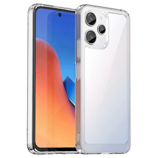 Skal för Xiaomi Redmi 12 5G (Global)/Poco M6 Pro 5G Transparent Mobilskal (Stort Hål för Bakre Linsen)