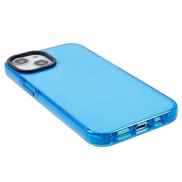 PC+TPU-skal för iPhone 13 6,1 tum, falltåligt, genomskinligt mobiltelefon baksidesskydd Multicolor Style C