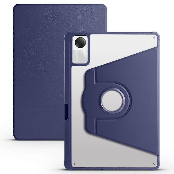 Fodral för Xiaomi Redmi Pad SE Läder Roterande Ställ Surfplatta Skydd Auto Sleep/Wake Multicolor Style G