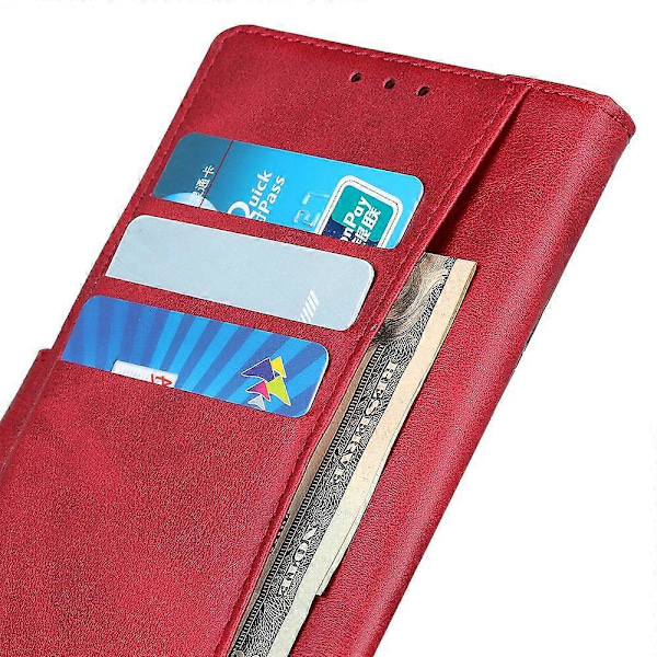 Til Samsung Galaxy A15 4G Etui Læder Wallet Stand Stødsikkert Telefoncover Multicolor Style D