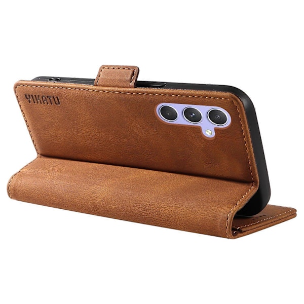 YIKATU YK-005 Deksel til Samsung Galaxy A54 5G, PU-lær, Lommebok, Stativ, Skall Multicolor Style C