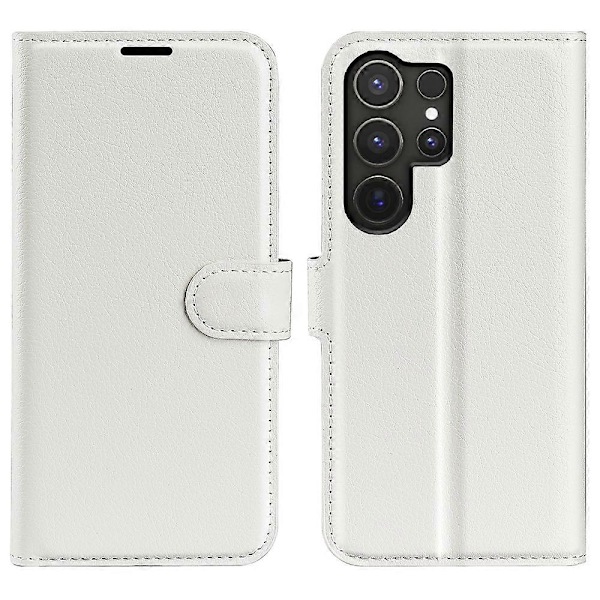 Til Samsung Galaxy S25 Ultra Case Litchi Tekstur Stødsikker Læder Wallet Telefon Cover Multicolor Style A