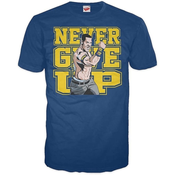 John Cena Never Give Up T-skjorte for menn 3XL