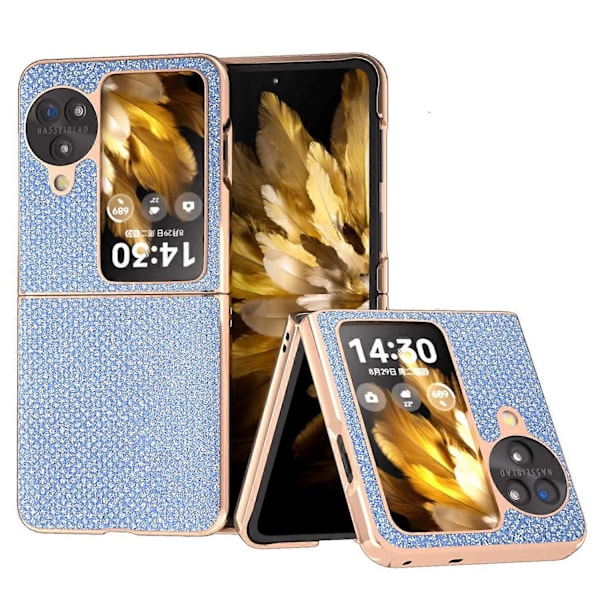 Til Oppo Find N3 Flip 5G Etui Rhinestone Tekstur Elektroplettering Telefoncover Multicolor Style C