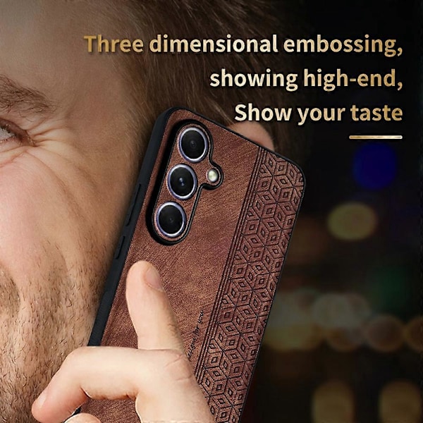 AZNS Fodral för Samsung Galaxy A26 5G Skyddande PU Läder Täckt TPU Telefonskal Multicolor Style D