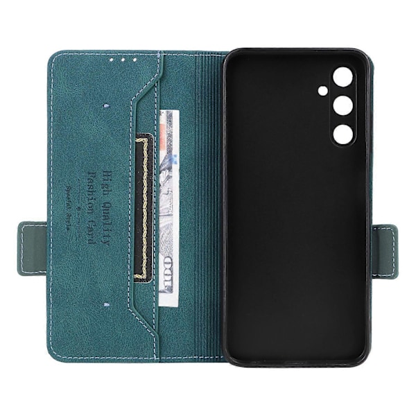 Samsung Galaxy A05s 4G -puhelinkotelo, laitteistokoristeinen PU-nahkainen suojakotelo Multicolor Style B