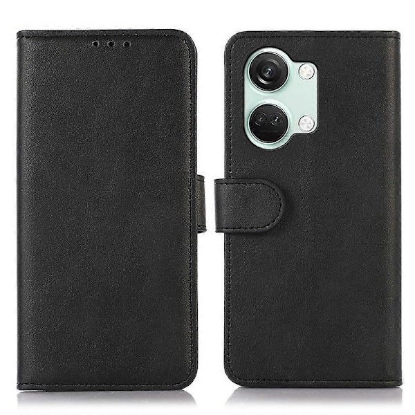 Stand Telefoncover til OnePlus Nord 3 5G/Ace 2V, Pung PU Læder Ko-tekstur Smartphone Cover