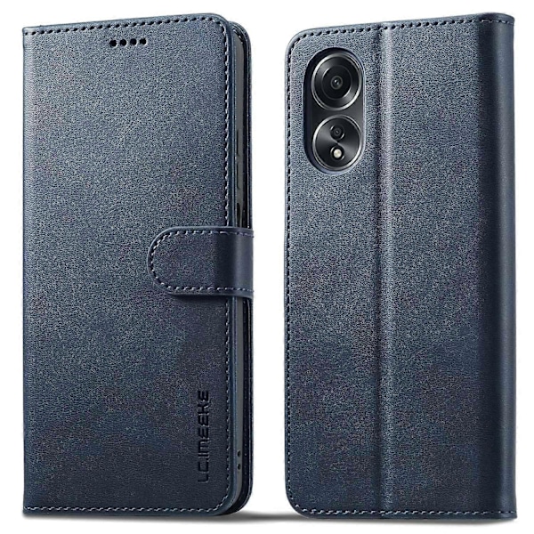 LC.IMEEKE Telefon Cover til Oppo A78 4G Etui PU Læder Standpung Cover Multicolor Style C