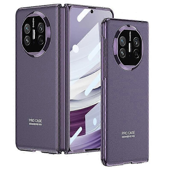 GKK Cover til Huawei Mate X5 Klar Hærdet Glas Skærmbeskytter Stødsikkert PC Telefon Cover Multicolor Style A