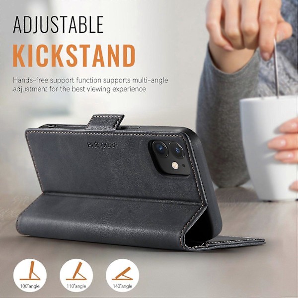 Deksel til iPhone 12 6,1 tommer Multicolor Black