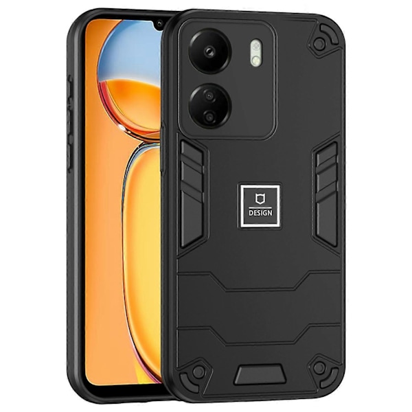 Xiaomi Redmi 13C 4G/Poco C65 4G -kotelo PC+TPU Kaksikerroksinen puhelinkuori Multicolor Style A