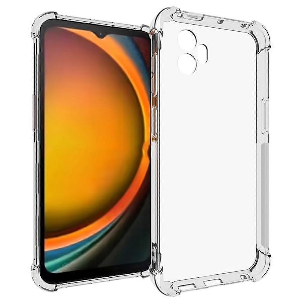 Samsung Galaxy XCover7 Pro TPU -puhelinkotelo, liukumaton, läpinäkyvä