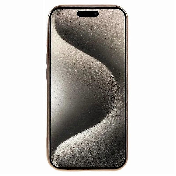 Magnetiskt skal för iPhone 16 Plus WANLONFENG Fullständigt skydd Elektropläterat TPU-skal med härdat gl Multicolor Gold