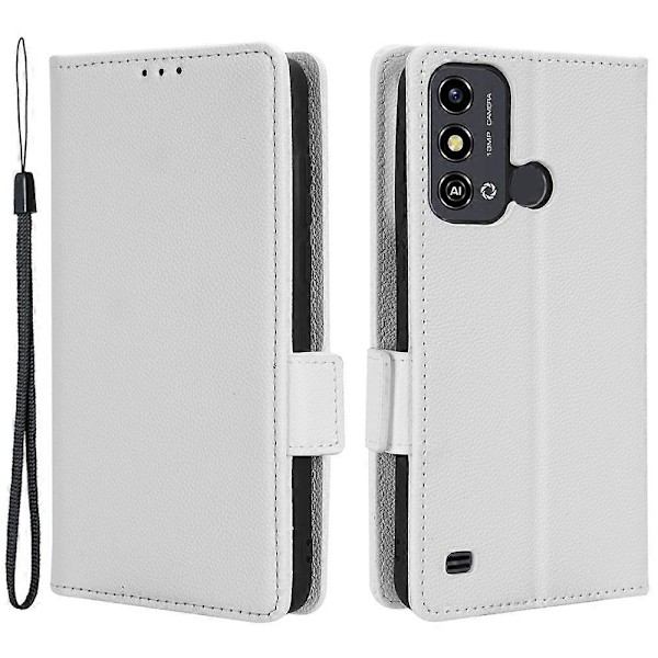 Til ZTE Blade A53/A53+ Magnetisk Lukning Telefon Etui Wallet Stand PU Læder Cover Multicolor Style B