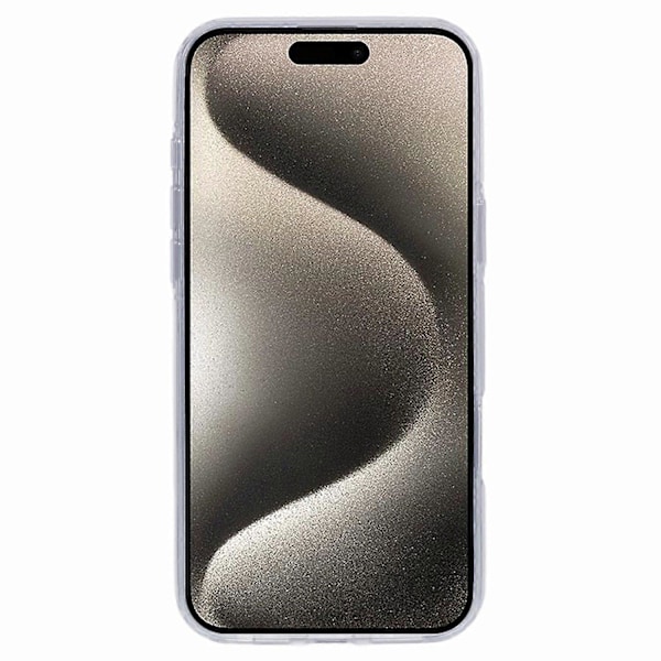 X-LEVEL Crystal Clear Series Skal för iPhone 16 Plus TPU+PC Telefonskal Kompatibelt med MagSafe - Grå Multicolor Transparent