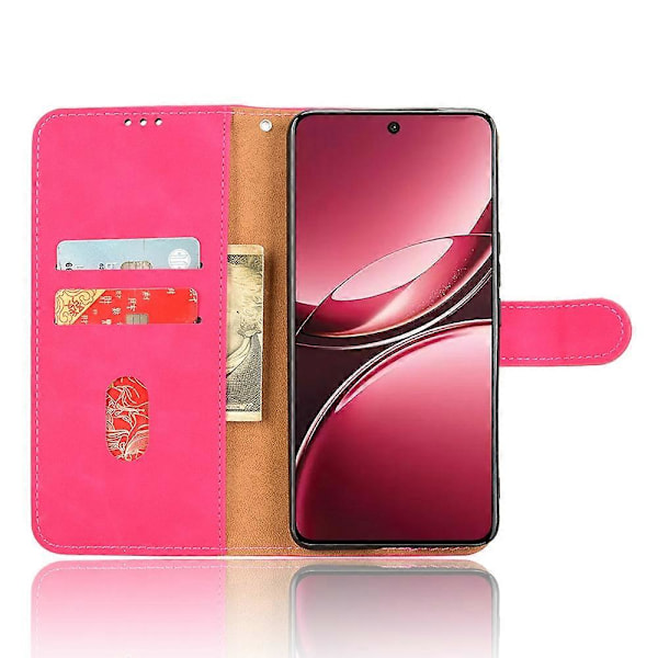 vivo V50 5G Nahkakotelo Ihoa Miellyttävä Pudotussuoja Lompakko Flip-puhelinkotelo Multicolor Rose