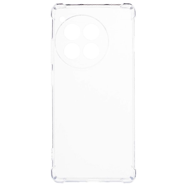 Klart TPU-deksel med forsterkede hjørner for OnePlus Ace 3 5G/12R 5G