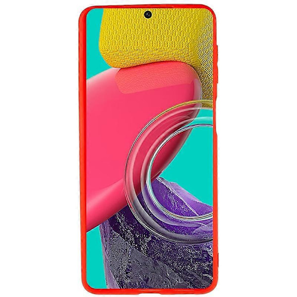 Mjukt TPU Matt Skal för Samsung Galaxy M53 5G, Anti-fingeravtryck, Anti-dropp Baksida Multicolor Style D