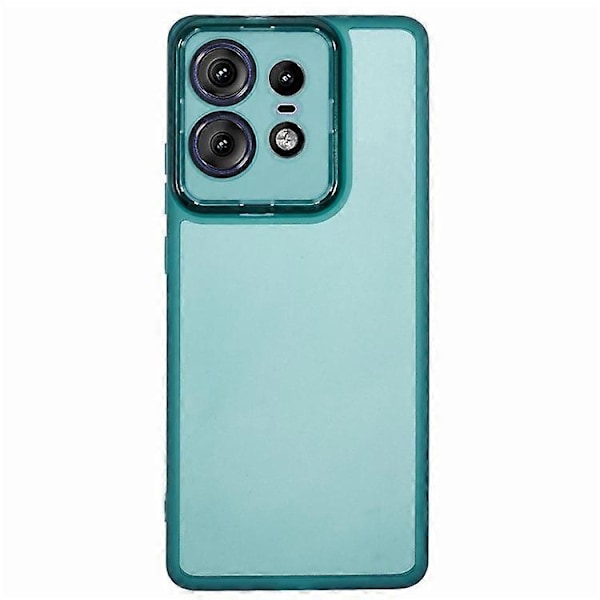 WANLONFENG DKSM -sarja Motorola Edge 50 Pro 5G TPU -kotelolle, galvanoidulla kehyksellä ja karkaistulla lasilla Multicolor Style C