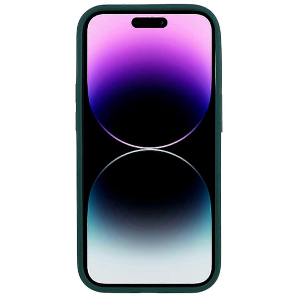 FULEXIN För iPhone 15 Pro PC+TPU Mobilskal Metall Linsskyddsram Anti-Repskydd Multicolor Style C